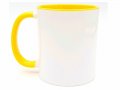 Coffee Mug with Joyous Happy Chanukah Motifs - Barbara Shaw