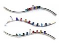 Colorful Curving Slide Magnet Hanukkah Menorah - Laura Cowan