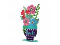 Colorful Flower Sculpture with 
