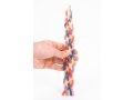 Colorful Handcrafted Braided Beeswax Havdalah Candle