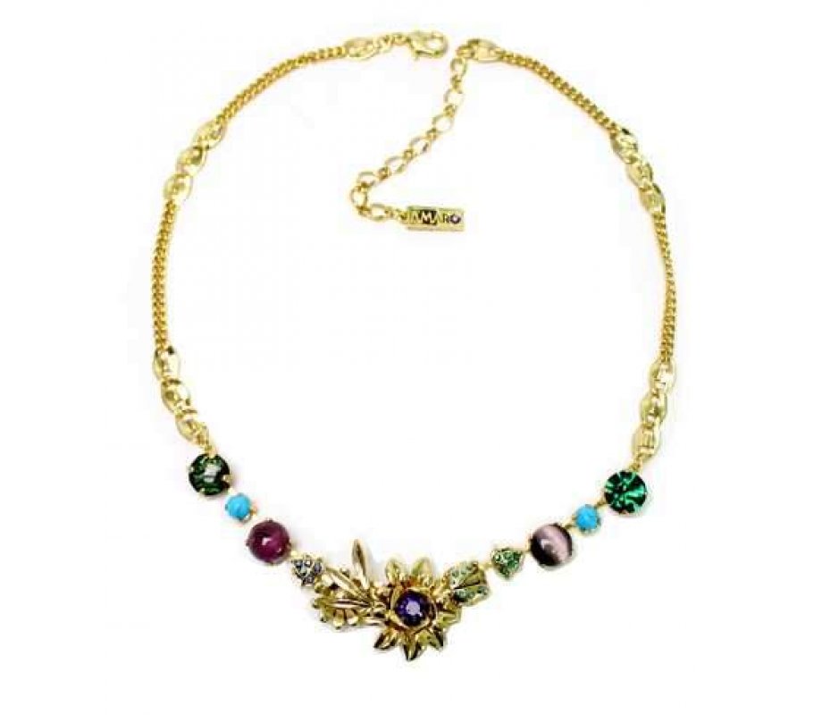 Colorful Indian Styel Necklace by Amaro