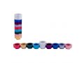 Compact Doughnut Travelling Menorah, Choice of Colors - Agayof