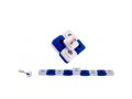 Compact Two in One Dreidel Menorah , Blue and Silver and Black Colors - Agayof