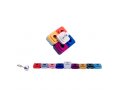 Compact Two-in-One Menorah and Dreidel, Choice of Colors - Agayof