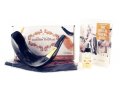 Complete Shofar Set Gift Box - Polished Black Ram's Horn