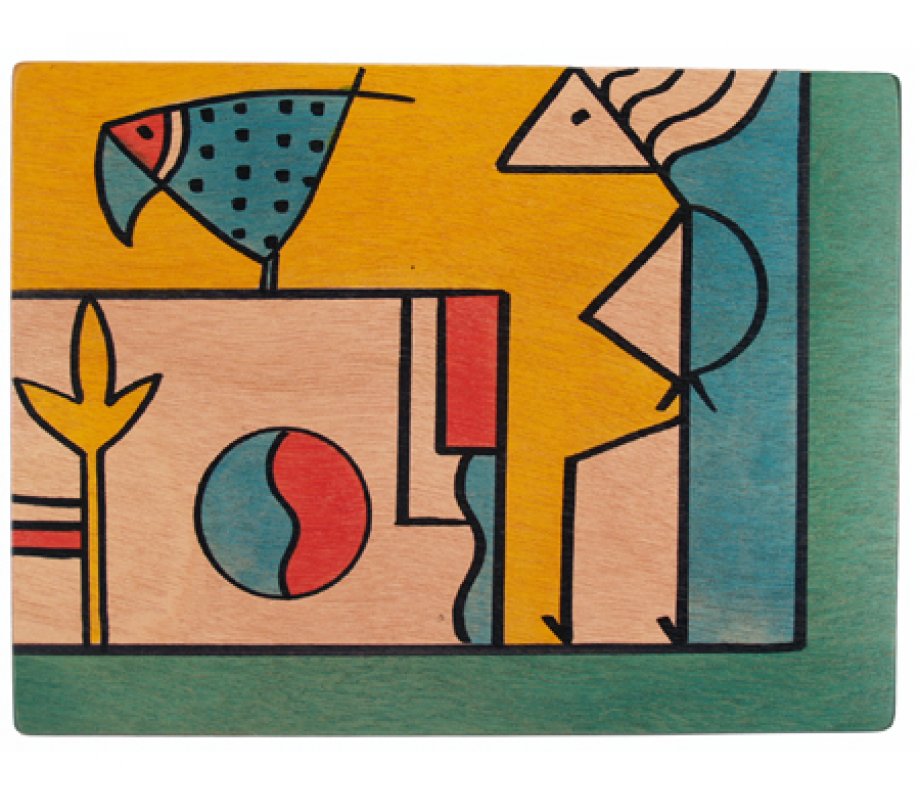 Composi Rectangular Placemat - Kakadu