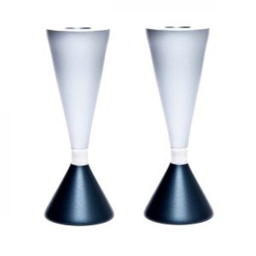 Cone Candlesticks, Two Sided and Two Colored with Choice of Colors - Yair Emanuel