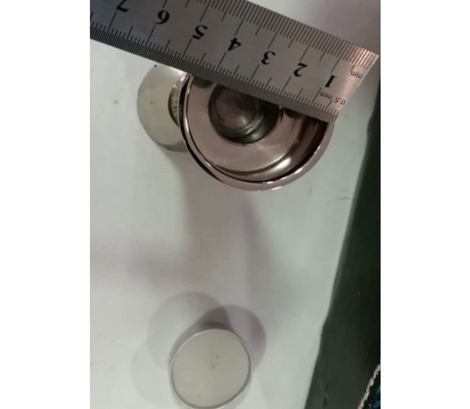 Cone Shaped Silver Candlestick with Hammered Silver Jerusalem Band - Yair Emanuel