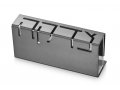 Contemporary Anodized Aluminum ChTzedakah Box, Gray - Adi Sidler