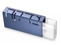 Contemporary Anodized Aluminum Charity Tzedakah Box, Blue - Adi Sidler