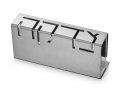 Contemporary Anodized Aluminum Charity Tzedakah Box, Silver - Adi Sidler