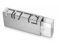 Contemporary Anodized Aluminum Charity Tzedakah Box, Silver - Adi Sidler