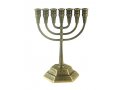 Copper Seven Branch Menorah, Jerusalem Images - Choice 5.3