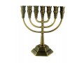 Copper Seven Branch Menorah, Jerusalem Images - Choice 5.3