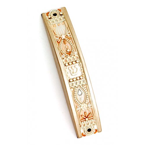 Curved Mezuzah Case by Shahaf