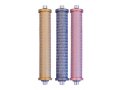 Cylinder Mezuzah Case with Shema Prayer in Light Colors, 5 Inches Height - Agayof