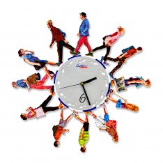 David Gerstein Walkers Wall Clock