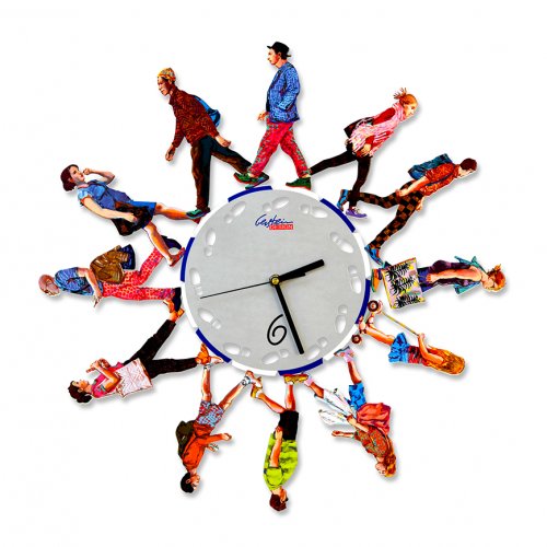 David Gerstein Walkers Wall Clock