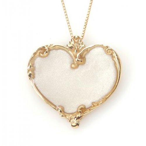 Delicate Heart Necklace by Adina Plastelina
