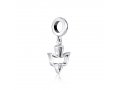 Dove of Peace Charm in Silver