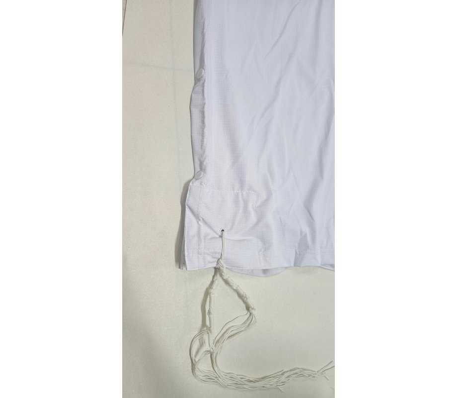 Dry-Fit Tzitzit T-shirt With Kosher Tzitzis in White