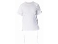 Dry-Fit Tzitzit T-shirt With Kosher Tzitzis in White by Talitnia