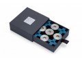 Dual Purpose Tic Tac Toe Hanukkah Menorah, Turquoise - Laura Cowan