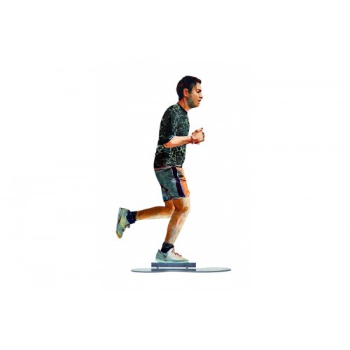 Easy Runner, Free Standing Double Sided Sculpture - David Gerstein