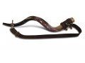 Elegant Leather Shoulder Carrying Strap for a Kudu Horn Yemenite Shofar