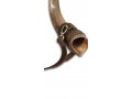 Elegant Leather Shoulder Carrying Strap for a Kudu Horn Yemenite Shofar