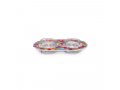 Floral Design Glass and Metal Candle Holders for Tea Lights - Yair Emanuel