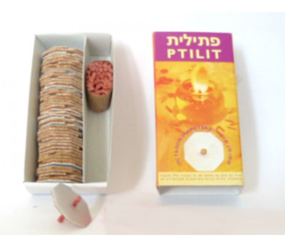 For Shabbat and Hanukkah, Floating Wicks and Cork Floaters - Box of 50