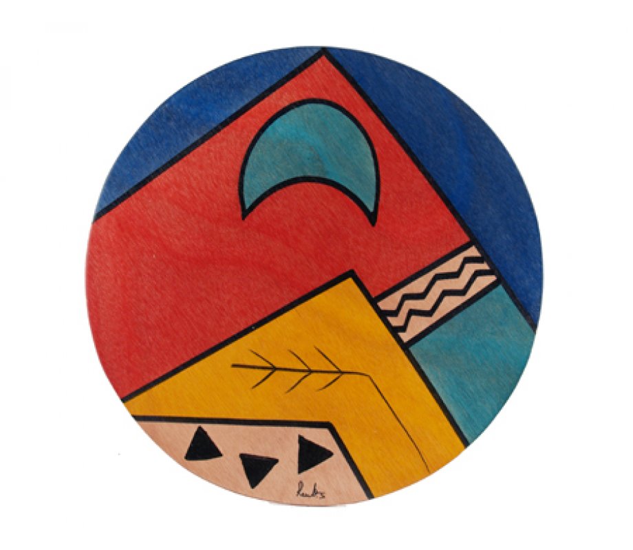 Forma Round Placemat - Kakadu