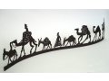Free Standing Double Sided Sculpture - Caravan Silk Route by David Gerstein