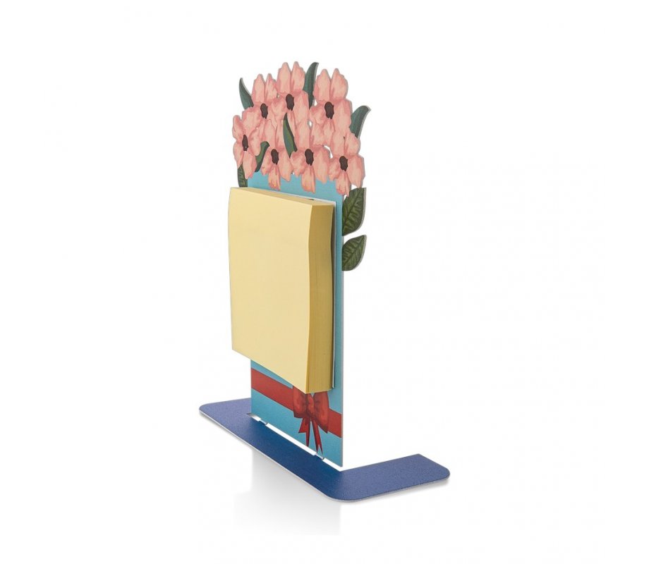 Free Standing Floral Design Table Stand for Memo Pads - Dorit Judaica
