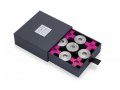 Fuchsia Tic Tac Toe Hanukkah Menorah - Laura Cowan