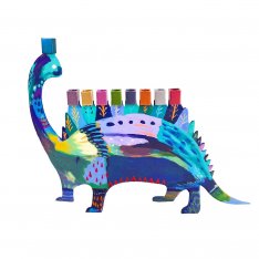 Fun Chanukah Menorah, Dinosaur - Yair Emanuel