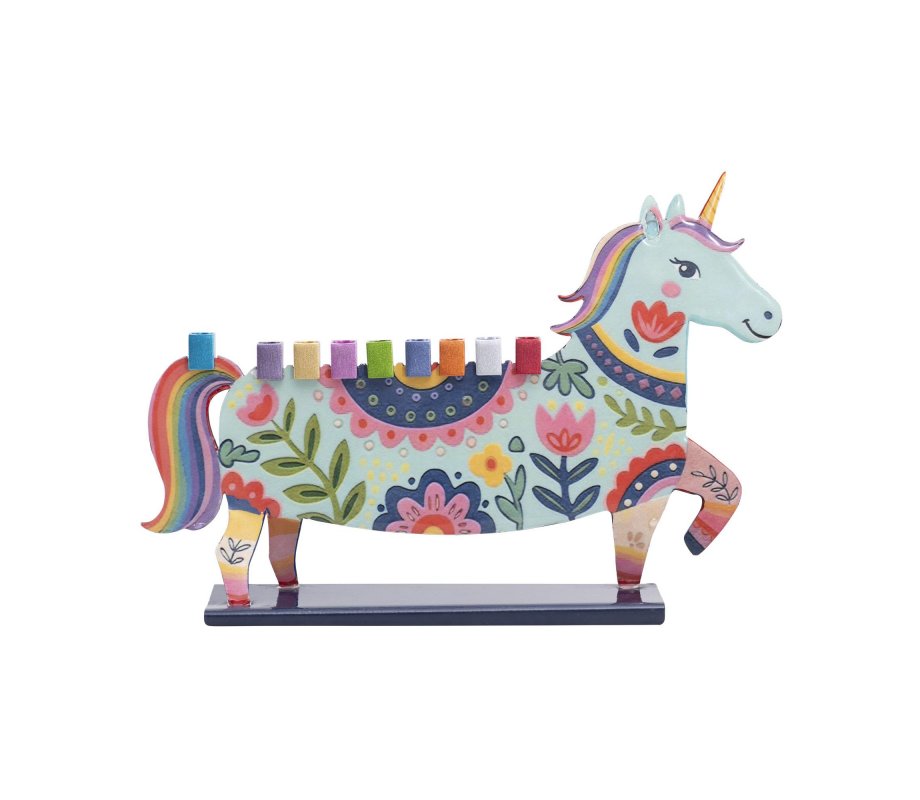 Fun Chanukah Menorah, Dinosaur - Yair Emanuel