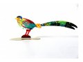 Generous Bird Free Standing Double Sided Steel Sculpture - David Gerstein