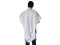 Gilboa Light Weight Wool Prayer Shawl Tallit by Talitnia - Light Blue Strips