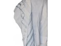 Gilboa Light Weight Wool Prayer Shawl Tallit by Talitnia - Light Blue Strips