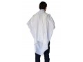 Gilboa Light Weight Wool Prayer Shawl Tallit by Talitnia - White Stripes