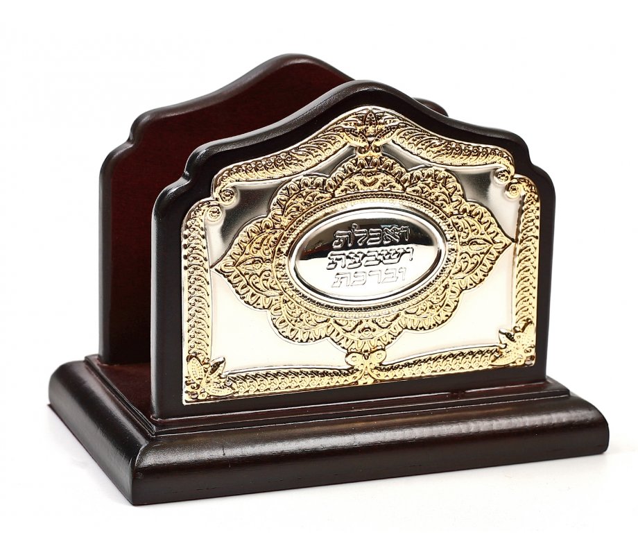 Gold Color Filigree Napkin and Birkon Holder