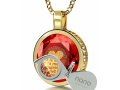 Gold I Love You Necklace by Nano Gold