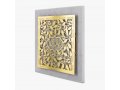 Gold Plated Wall Plaque, Pomegranates and Bounty Blessings - Dorit Judaica