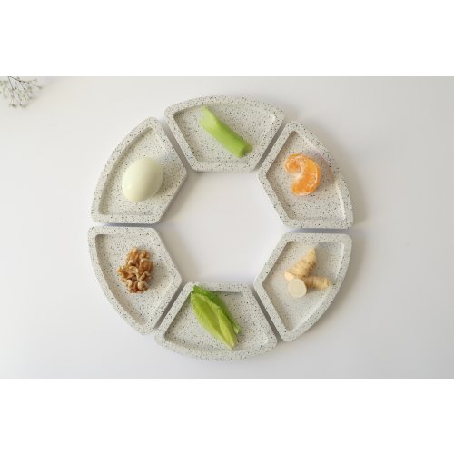 Graciela Noemi Handcrafted Passover Seder Plate - Modular