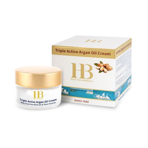 H&B Anti Aging Triple Active Argan Oil Cream - Night Treatment