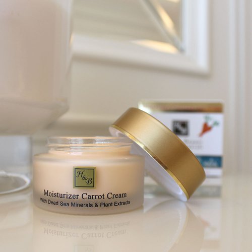 H&B Anti-Aging Moisturizing Cream with Carrot Oil and Minerals from the Dead Sea