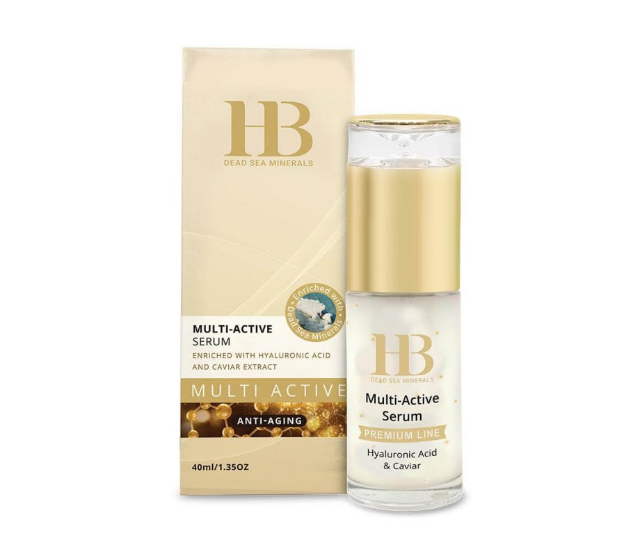 H&B Anti-Aging Multi-Active Facial Serum with Caviar Extract and Hyaluronic Acid