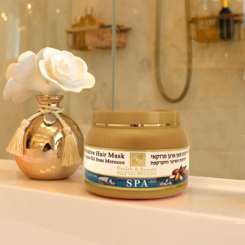 H&B Argan Oil Restorative Hair Mask with Dead Sea Minerals